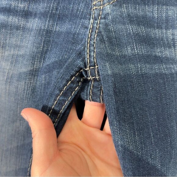 Silver Jeans Suki Mid Capri size 26 women’s denim crop pants W26/L22½ - Picture 4 of 10